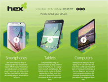Tablet Screenshot of hexcs.net